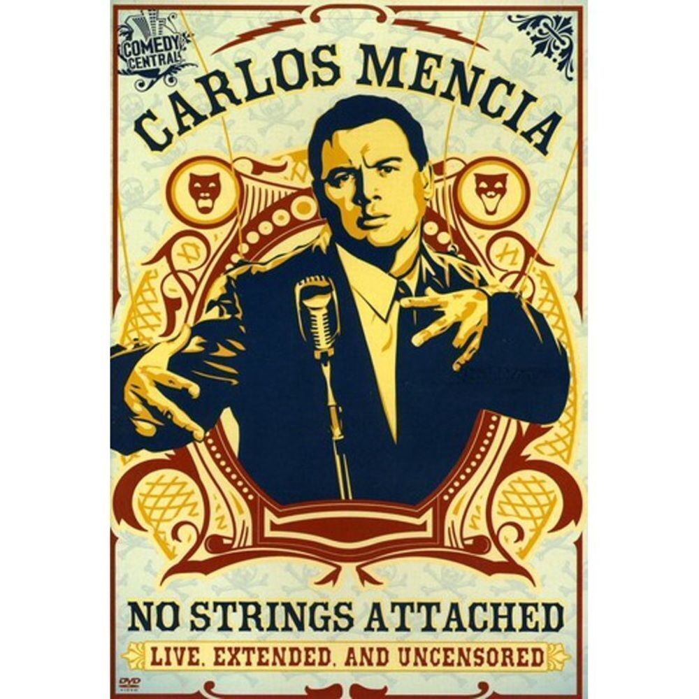 Autographed Carlos Mencia No Strings Attached DVD